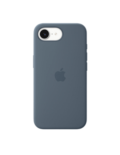Husă Apple Silicone Case with MagSafe pentru iPhone 17e, Anchor Blue