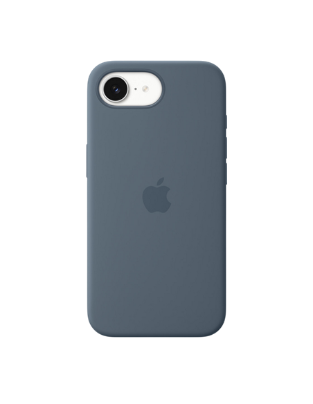 Чехол Apple Silicone Case with MagSafe для iPhone 17e, Anchor Blue