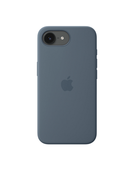 Husă Apple Silicone Case with MagSafe pentru iPhone 17e, Anchor Blue