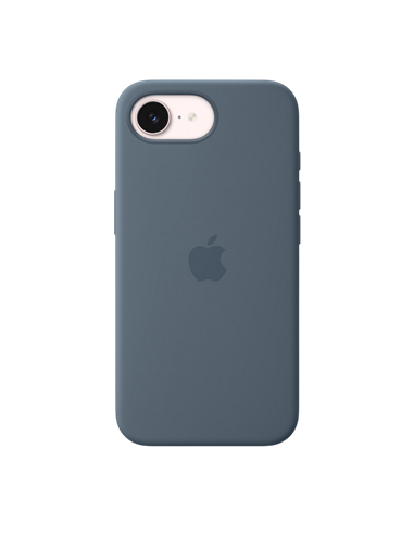 Husă Apple Silicone Case with MagSafe pentru iPhone 17e, Anchor Blue