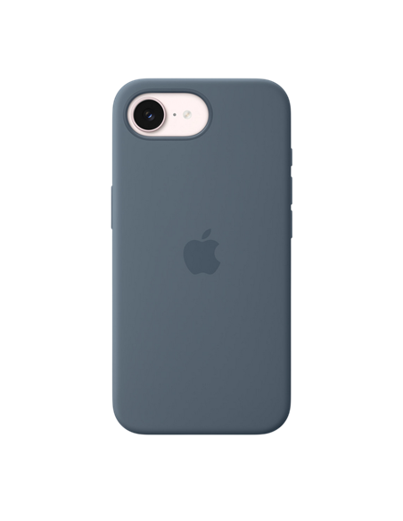Husă Apple Silicone Case with MagSafe pentru iPhone 17e, Anchor Blue