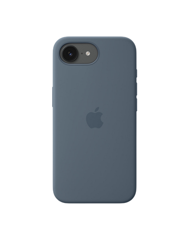 Husă Apple Silicone Case with MagSafe pentru iPhone 17e, Anchor Blue