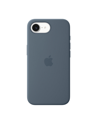 Husă Apple Silicone Case with MagSafe pentru iPhone 17e, Anchor Blue