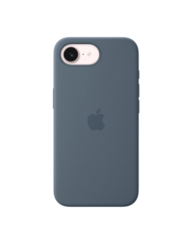 Husă Apple Silicone Case with MagSafe pentru iPhone 17e, Anchor Blue