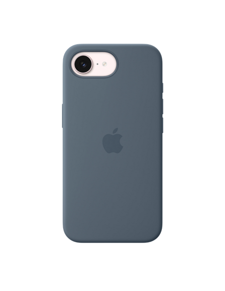 Чехол Apple Silicone Case with MagSafe для iPhone 17e, Anchor Blue