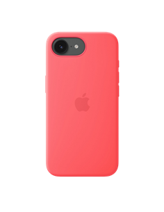 Husă Apple Silicone Case with MagSafe pentru iPhone 17e, Bright Guava 2