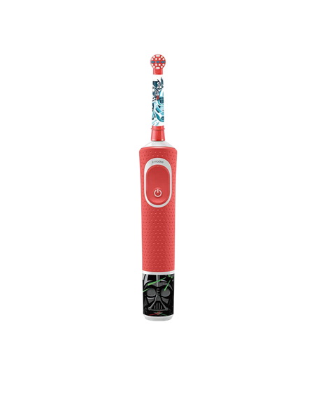 Электрическая зубная щетка Braun Kids D100 StarWars, Красный