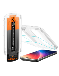 Sticlă de protecție Spigen Apple iPhone 16/17 Pro Max Tempered Glass EZ FIT Pro, Transparent