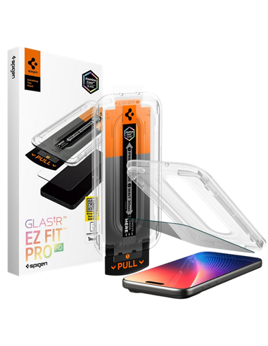 Защитное стекло Spigen Apple iPhone 16/17 Pro Max EZ FIT Pro Privacy , Прозрачный