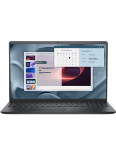Laptop Business 15,6" DELL Pro 15 Essential PV15255, Carbon Black, AMD Ryzen 5 7520U, 8GB/512GB, Linux Ubuntu