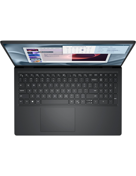Ноутбук для бизнеса 15,6" DELL Pro 15 Essential PV15255, Carbon Black, AMD Ryzen 5 7520U, 8Гб/512Гб, Linux Ubuntu