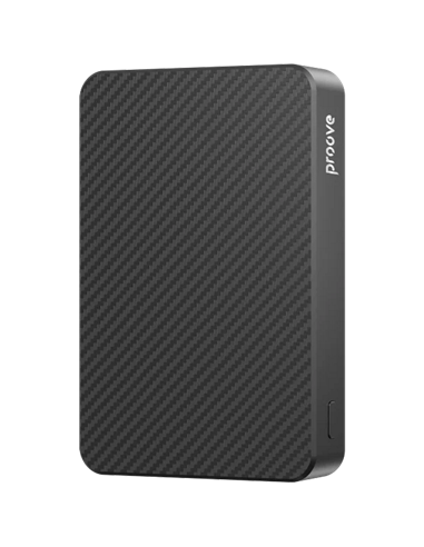 Acumulator extern Proove Carbon Slim 22.5W, 10000mAh, Negru