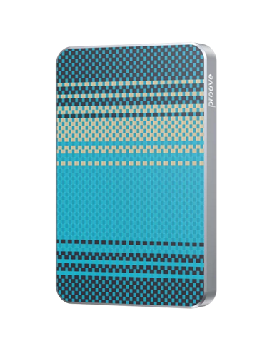 Портативное зарядное устройство Proove Carbon Slim 20W, 5000мА·ч, Серебристый
