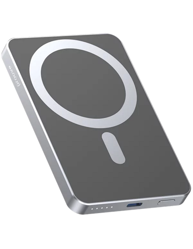 Acumulator extern Proove Carbon Slim 20W, 5000mAh, Argintiu