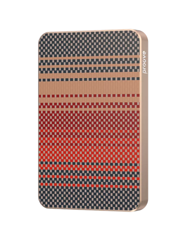 Портативное зарядное устройство Proove Carbon Slim 20W, 5000мА·ч, Бронзовый