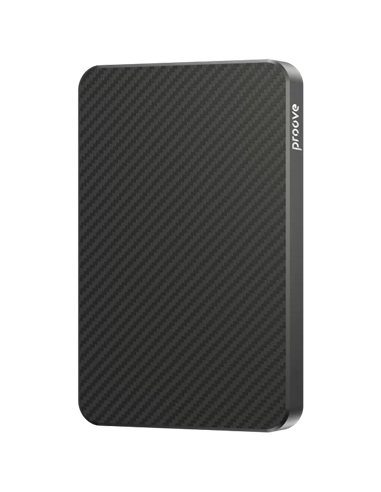 Acumulator extern Proove Carbon Slim 20W, 5000mAh, Negru