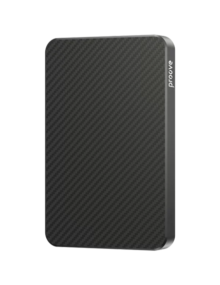 Acumulator extern Proove Carbon Slim 20W, 5000mAh, Negru