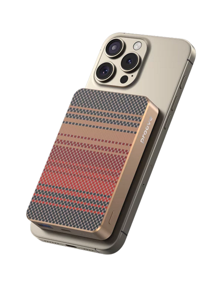 Acumulator extern Proove Carbon Slim 22.5W, 10000mAh, Bronz