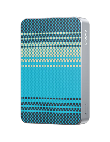 Acumulator extern Proove Carbon Slim 22.5W, 10000mAh, Albastru