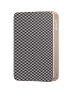 Acumulator extern Proove Carbon Slim 22.5W, 10000mAh, Auriu