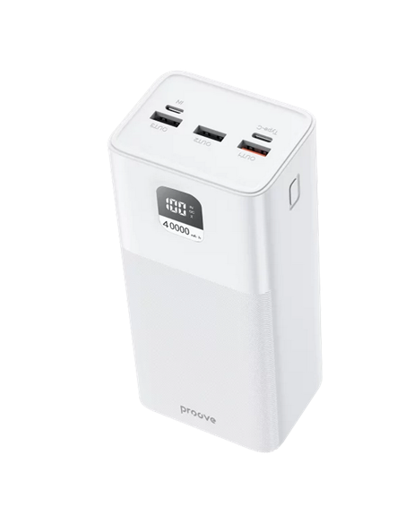 Acumulator extern Proove Giant, 40000mAh, Alb