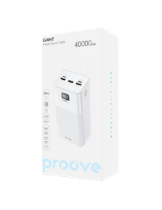 Acumulator extern Proove Giant, 40000mAh, Alb 2