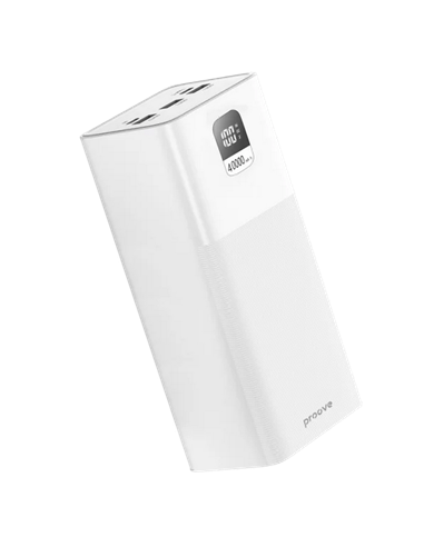 Acumulator extern Proove Giant, 40000mAh, Alb