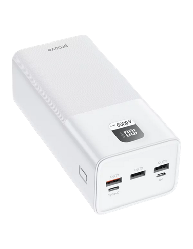 Acumulator extern Proove Giant, 40000mAh, Alb
