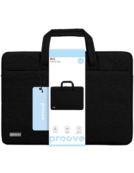 Сумка для ноутбука Proove Iris, 15.6", Чёрный