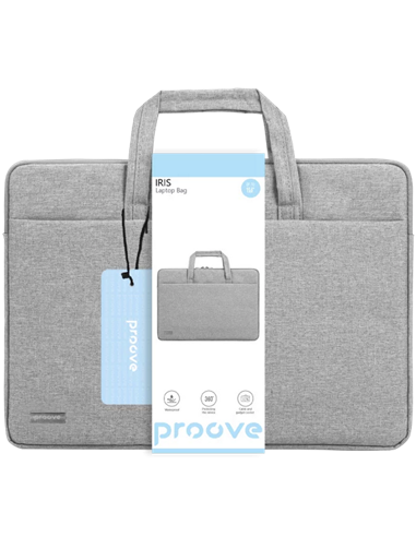 Сумка для ноутбука Proove Iris, 15.6", Светло-серый