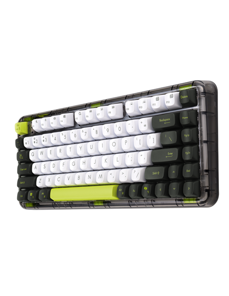 Клавиатура ASUS Jelly75 KD201, Проводное / беспроводное, Volt Green