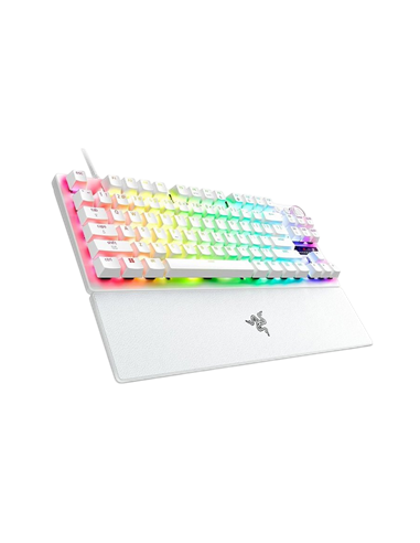 Клавиатура Razer Huntsman V3 Pro TKL 8KHz, Проводное, Белый