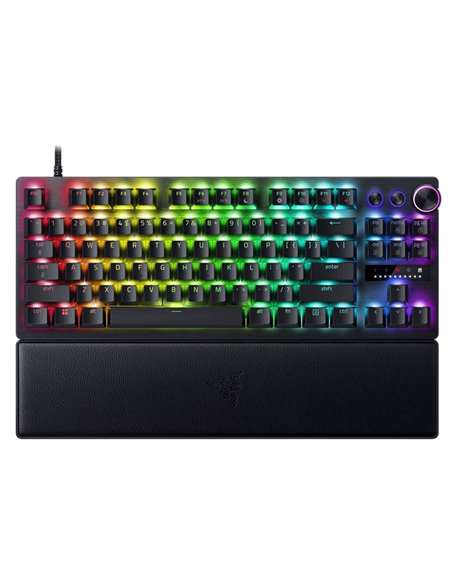 Клавиатура Razer Huntsman V3 Pro TKL, Проводное, Чёрный