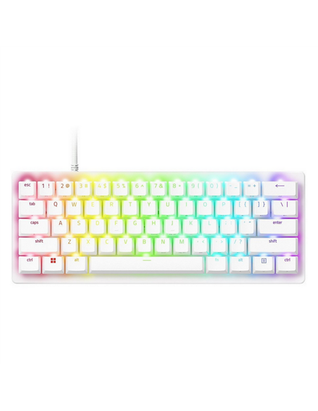 Tastatură Razer Huntsman V3 Pro Mini, Cu fir, Alb