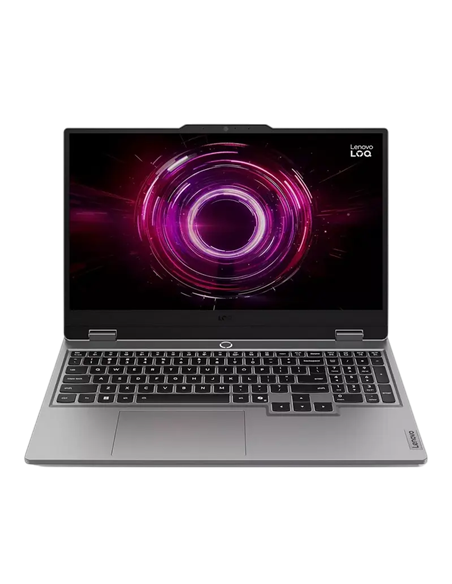 Игровой ноутбук 15,6" Lenovo LOQ 15ARP10E, Luna Grey, AMD Ryzen 5 150, 16Гб/512Гб, Без ОС