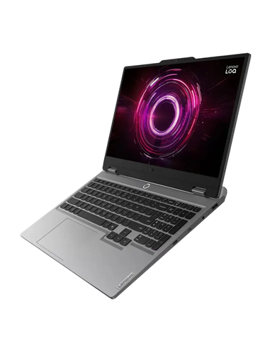 Игровой ноутбук 15,6" Lenovo LOQ 15ARP10E, Luna Grey, AMD Ryzen 5 150, 16Гб/512Гб, Без ОС