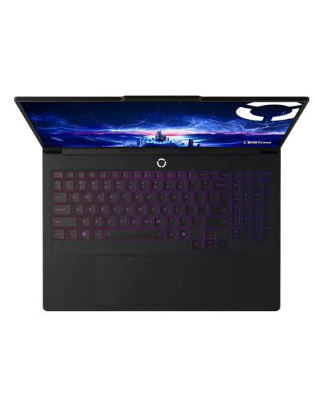 Laptop Gaming 16" Lenovo Legion Pro 7 16AFR10H, Eclipse Black, AMD Ryzen 9 9955HX, 32GB/1024GB, Fără SO