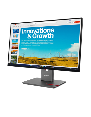 23,8" Monitor Lenovo P24QD-40, IPS 2560x1440 WQHD, Eclipse Black