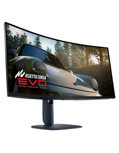 34" Игровой монитор DELL AW3425DW, QD OLED 3440x1440 WQHD, Interstellar Indigo