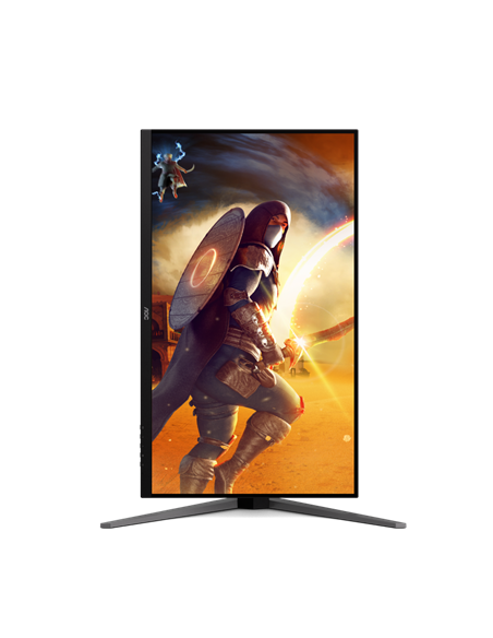 32" Игровой монитор AOC U32G4U, IPS 3840x2160 4K UHD, Чёрный
