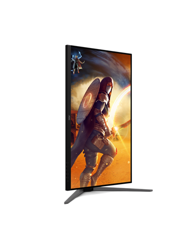 32" Игровой монитор AOC U32G4U, IPS 3840x2160 4K UHD, Чёрный