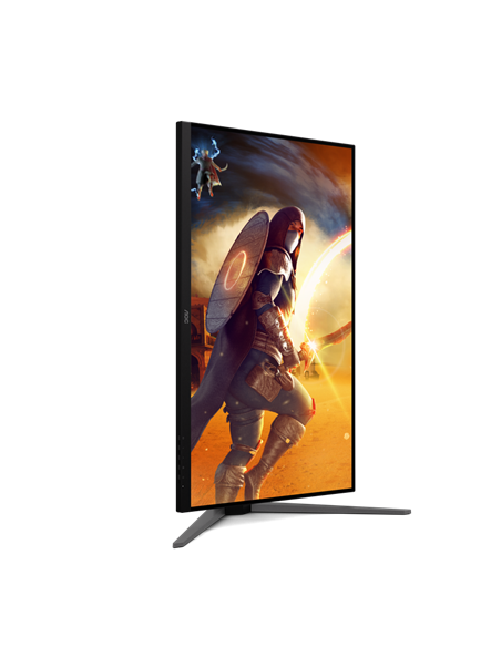 32" Игровой монитор AOC U32G4U, IPS 3840x2160 4K UHD, Чёрный