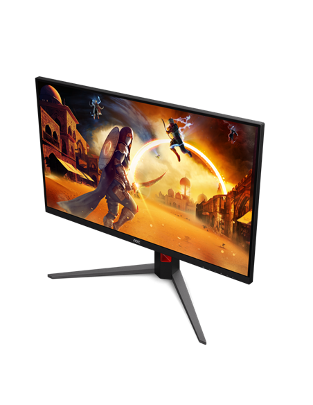 32" Игровой монитор AOC U32G4U, IPS 3840x2160 4K UHD, Чёрный