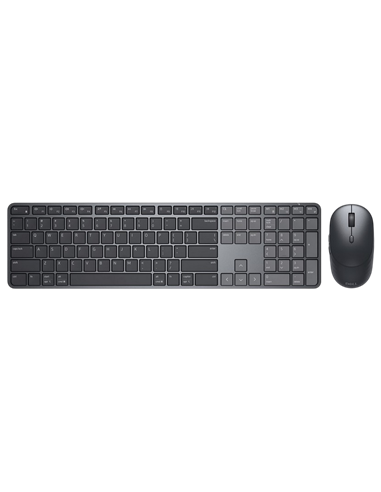 Клавиатура и мышь DELL KM726, Беспроводное, Чёрный