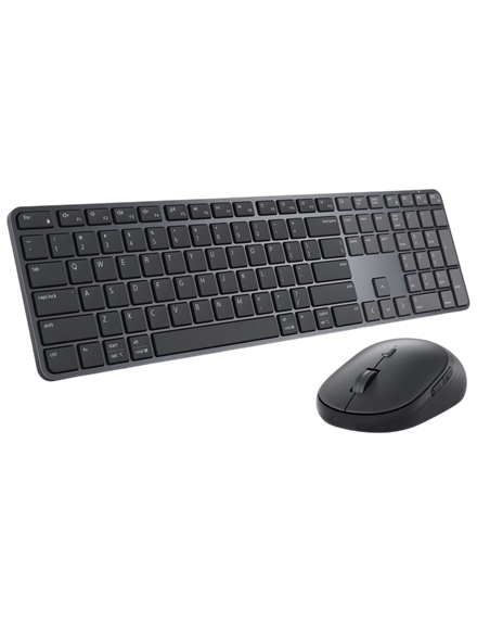 Клавиатура и мышь DELL KM726, Беспроводное, Чёрный