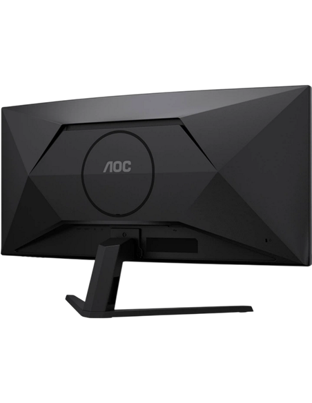 34" Monitor de birou AOC CU34B3E, VA 3440x1440 WQHD, Negru