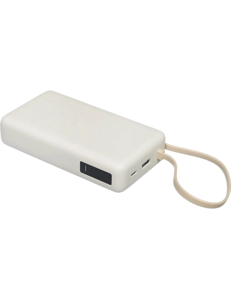 Acumulator extern Xiaomi BHR08O7GL, 20000mAh, Bej