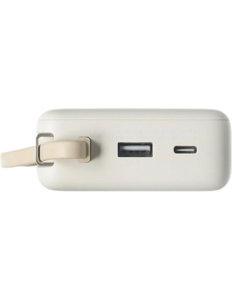 Acumulator extern Xiaomi BHR08O7GL, 20000mAh, Bej