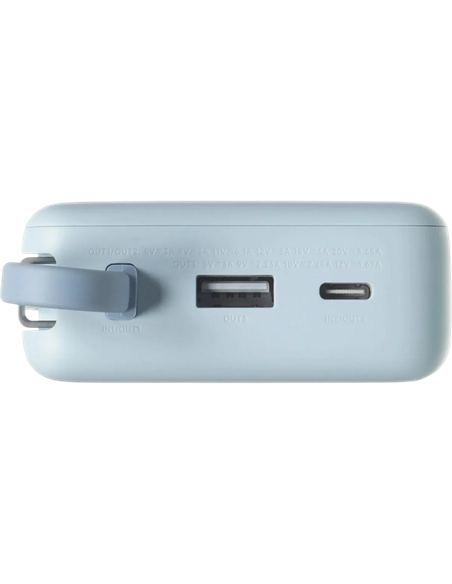 Портативное зарядное устройство Xiaomi BHR08O8GL, 20000мА·ч, Голубой