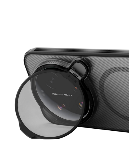 Чехол Nillkin Xiaomi 17 Ultra CamShield Prop Magnetic, Прозрачный